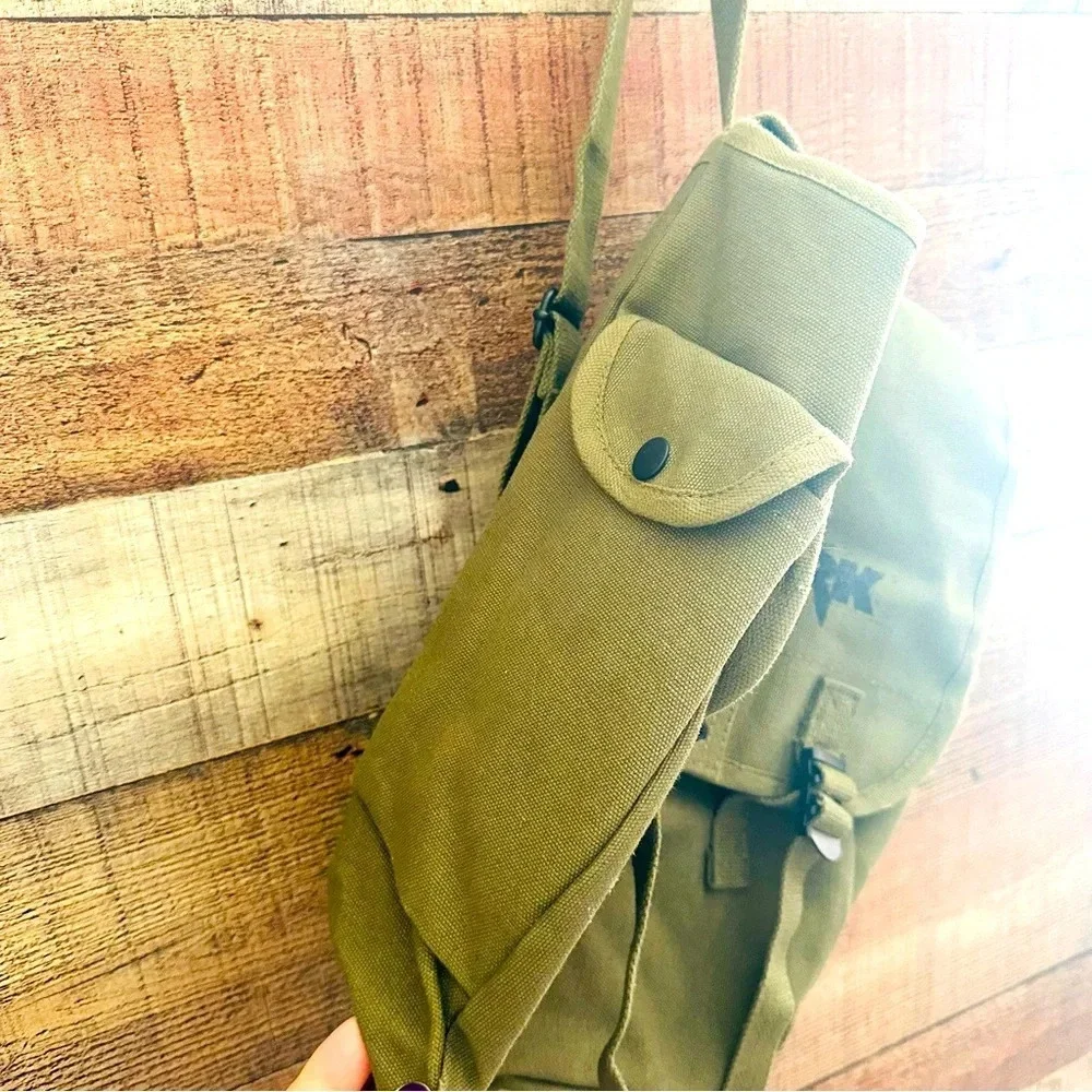 Unisex Musette Bag Canvas Linkin Park Backpack